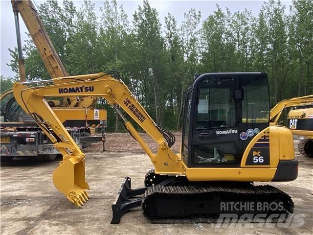 Komatsu PC56-7 حفارات زحافة