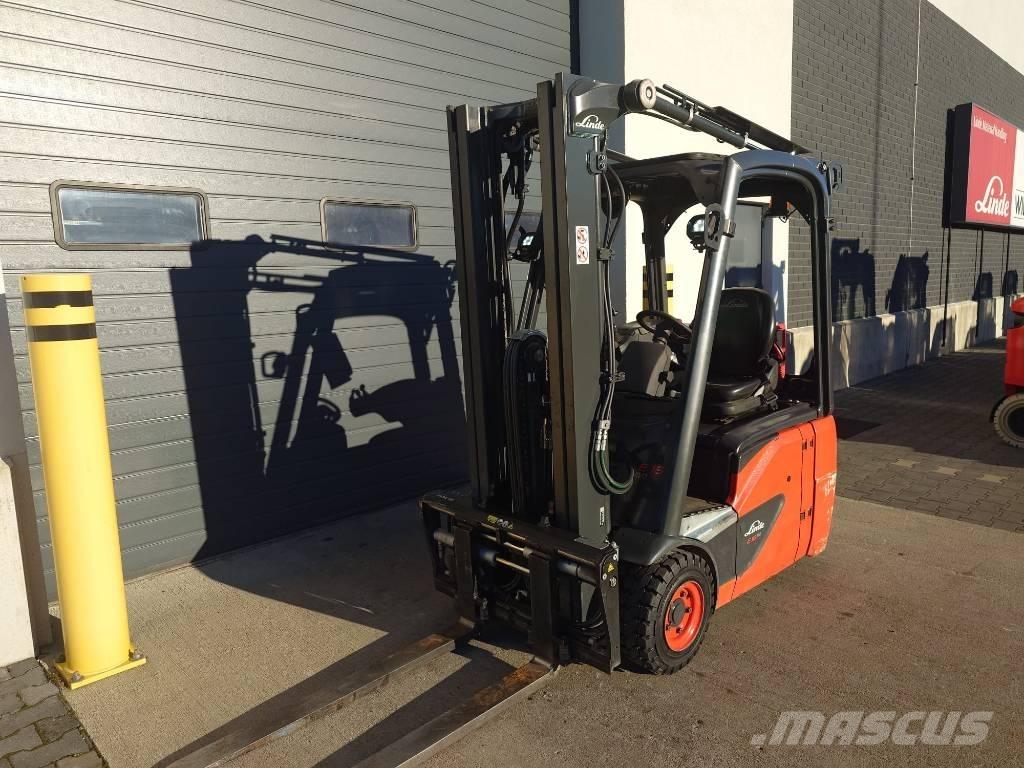 Linde E16C/386-02 شاحنات ذات رافعات شوكية تعمل بالكهرباء