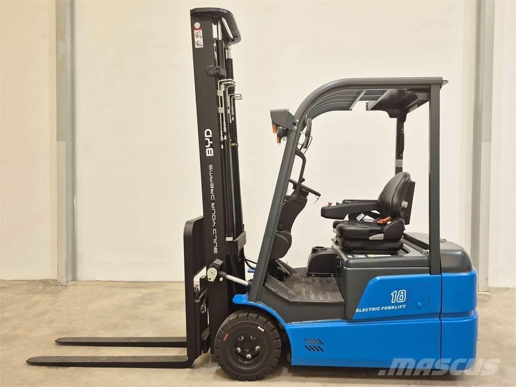 BYD ECB18C شاحنات ذات رافعات شوكية تعمل بالكهرباء