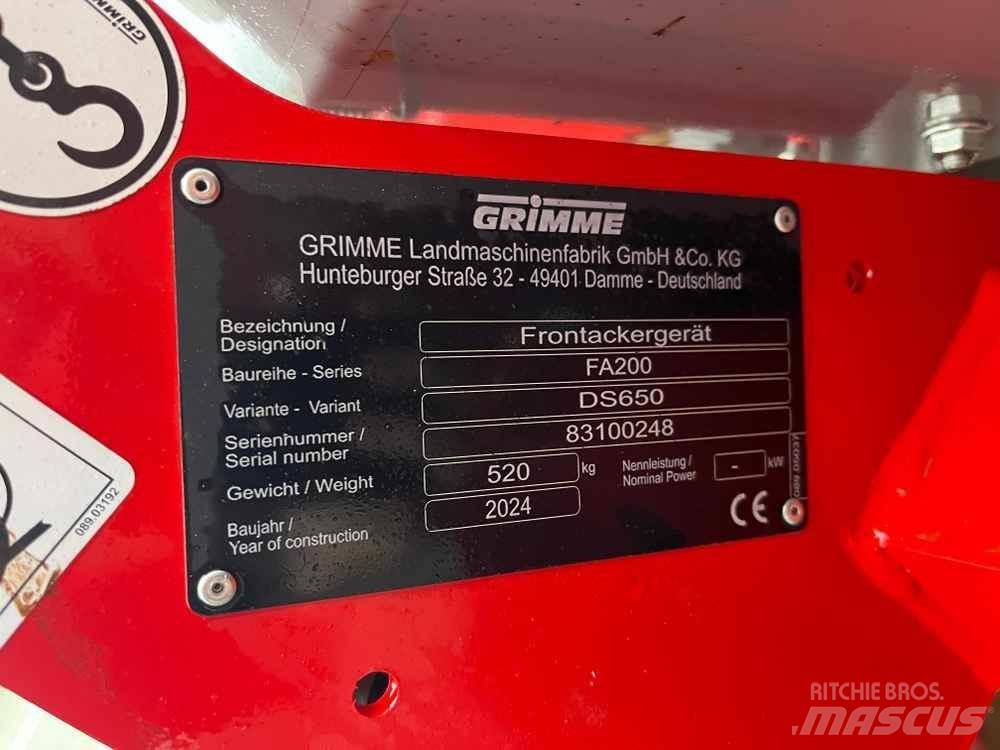 Grimme FA 200 معدات زراعة وحصاد البطاطس - أخرى