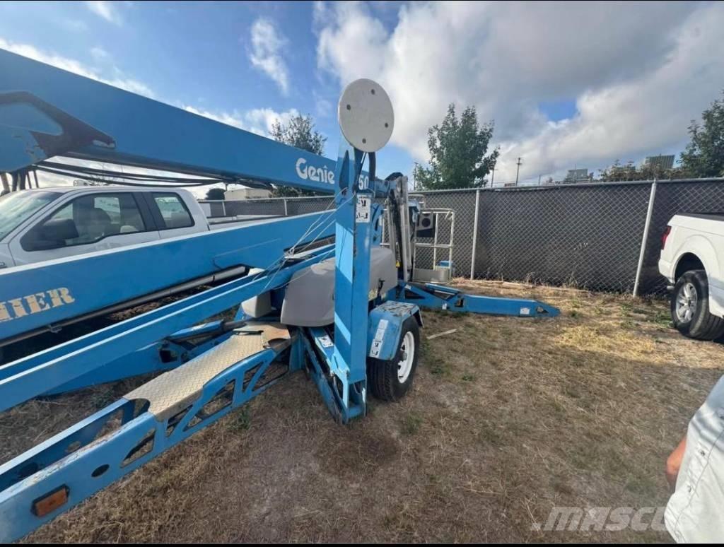 Genie TZ 50 المنصات الهوائية المثبتة على مقطورة