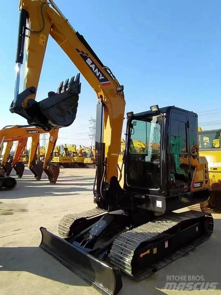 Sany SY 60 C حفارات زحافة