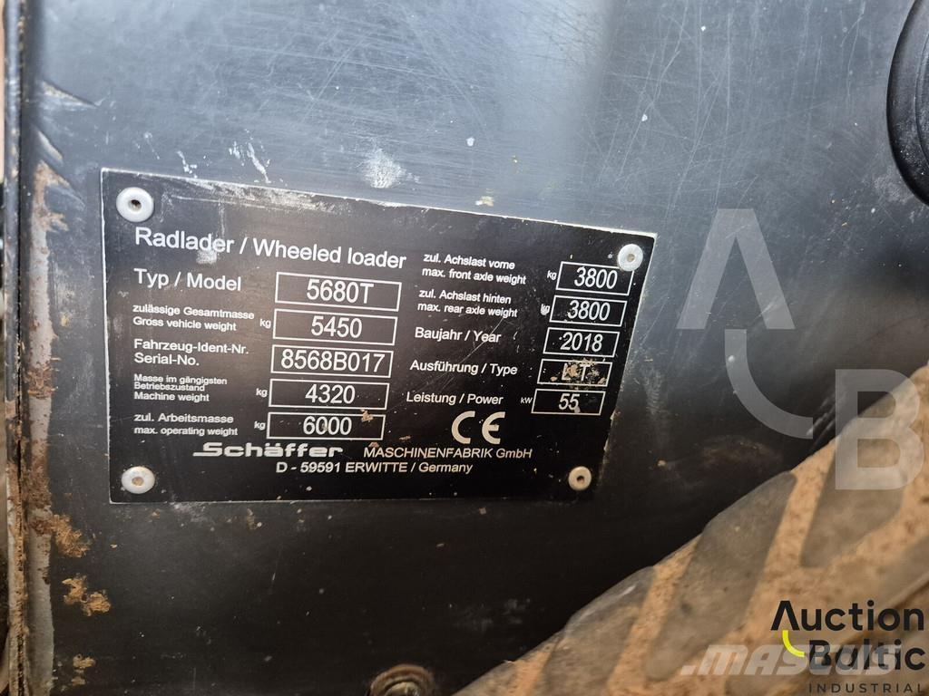 Schäffer 5680T لوادر بعجل