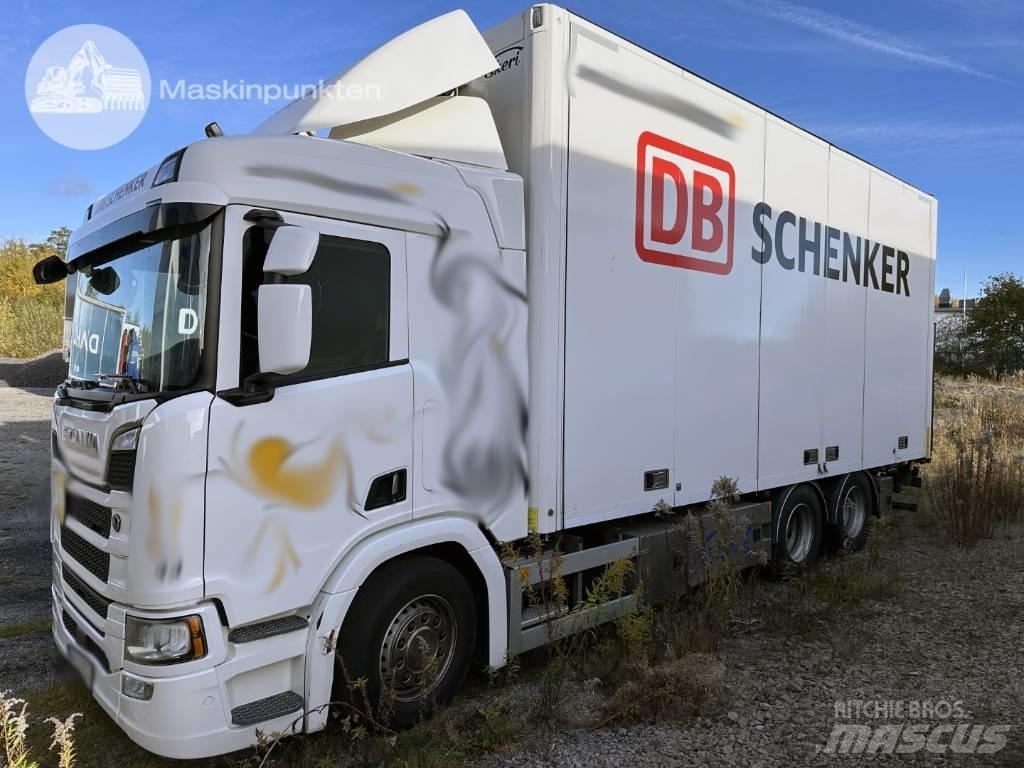Scania R 580 شاحنات ذات هيكل صندوقي