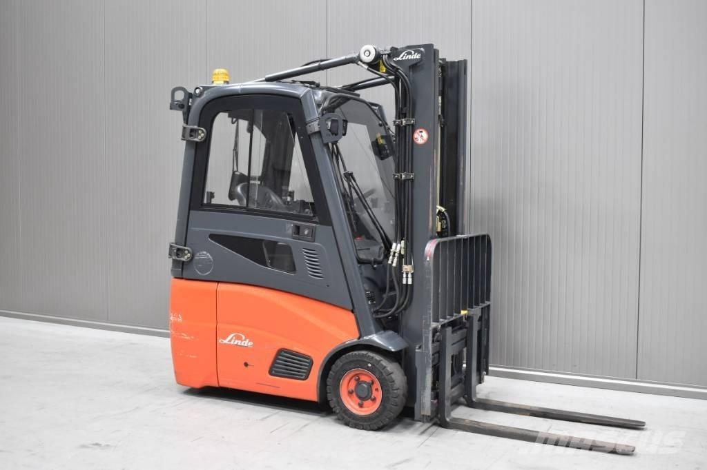Linde E 15 - 01 شاحنات ذات رافعات شوكية تعمل بالكهرباء