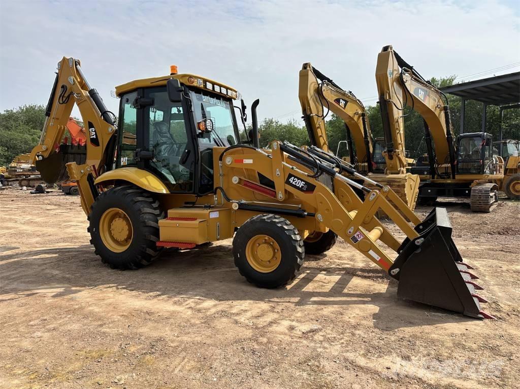 CAT 420 F2 لوادر ذات جرافات عكسية