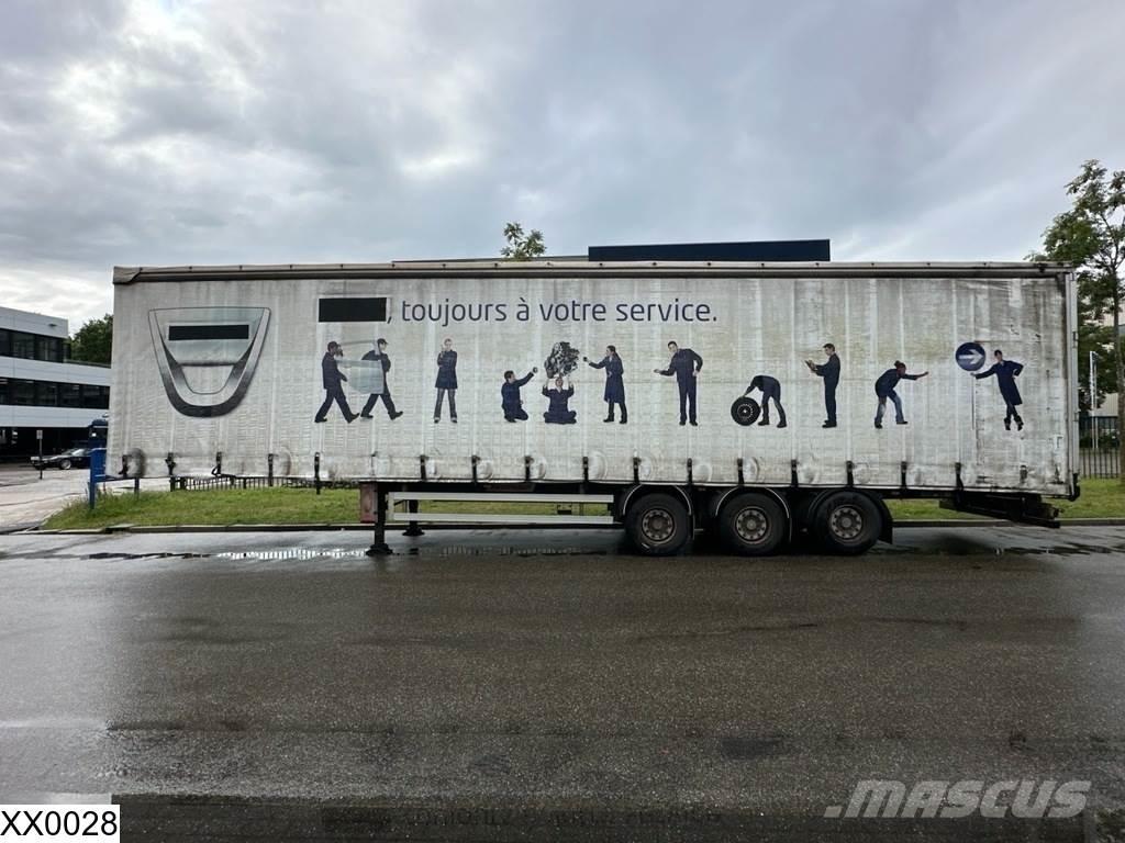 Fruehauf Tautliner نصف مقطورات بباب جانبي