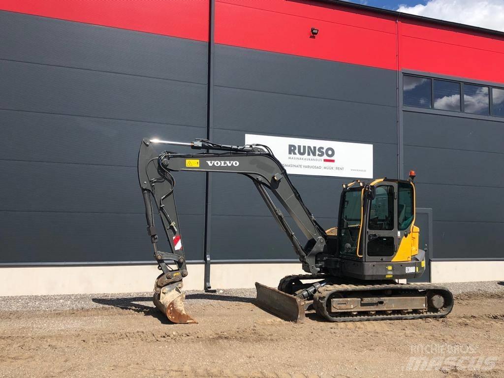 Volvo ECR 88 D حفارات وسط 7 طن - 12 طن