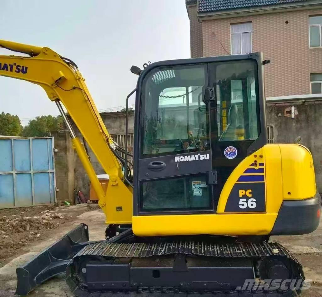 Komatsu PC 56 حفارات صغيرة أقل من 7 طن (حفارات صغيرة)