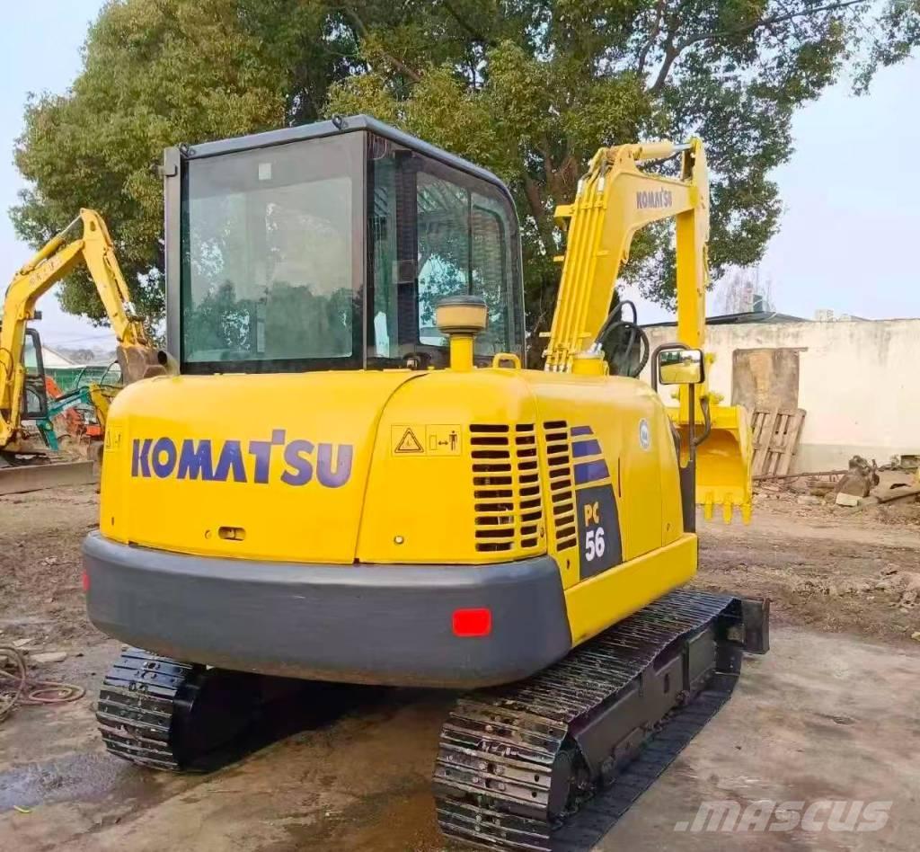 Komatsu PC 56 حفارات صغيرة أقل من 7 طن (حفارات صغيرة)