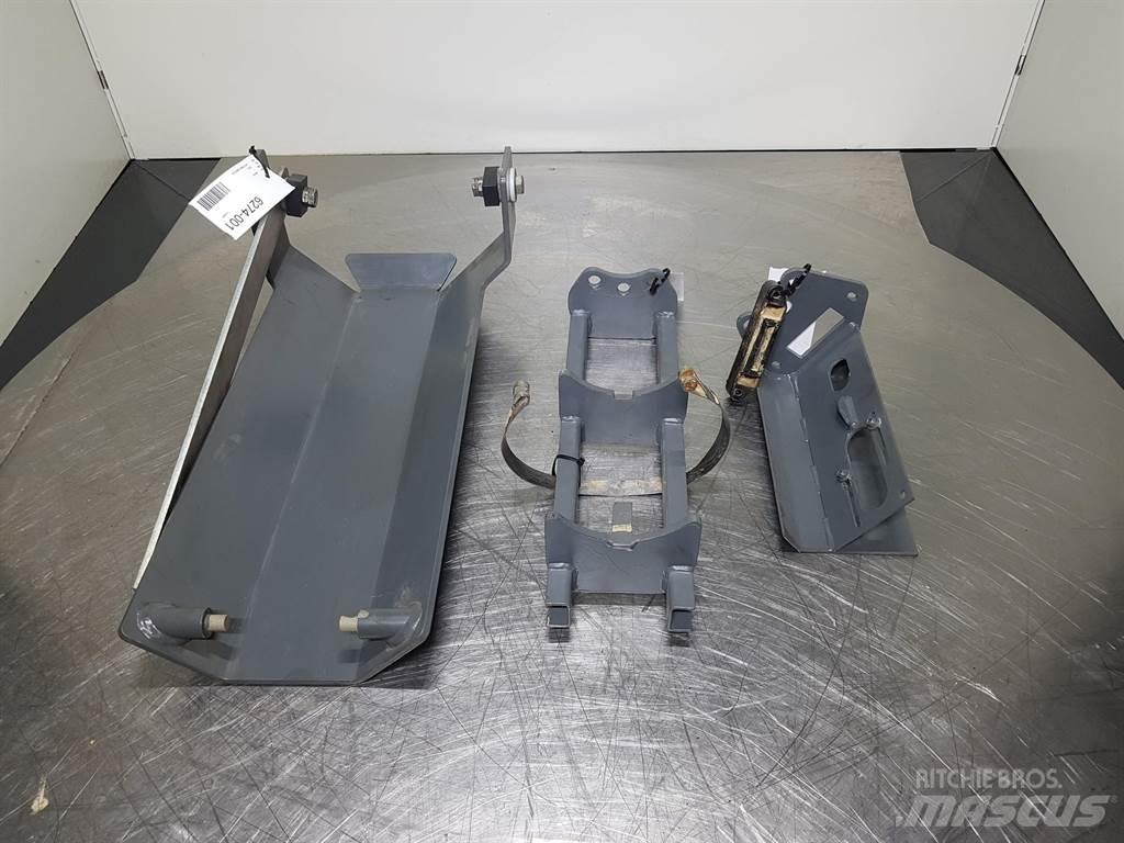 Liebherr L 546 الشاسيه والتعليق