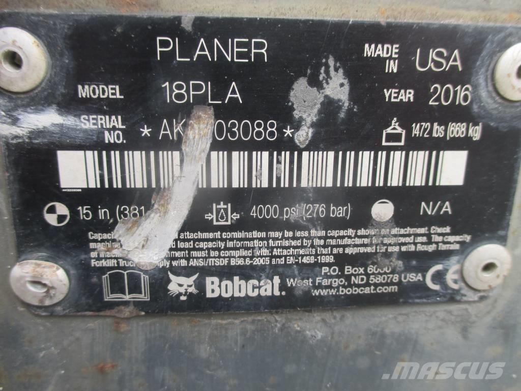 Bobcat 18 PLA كاشطات