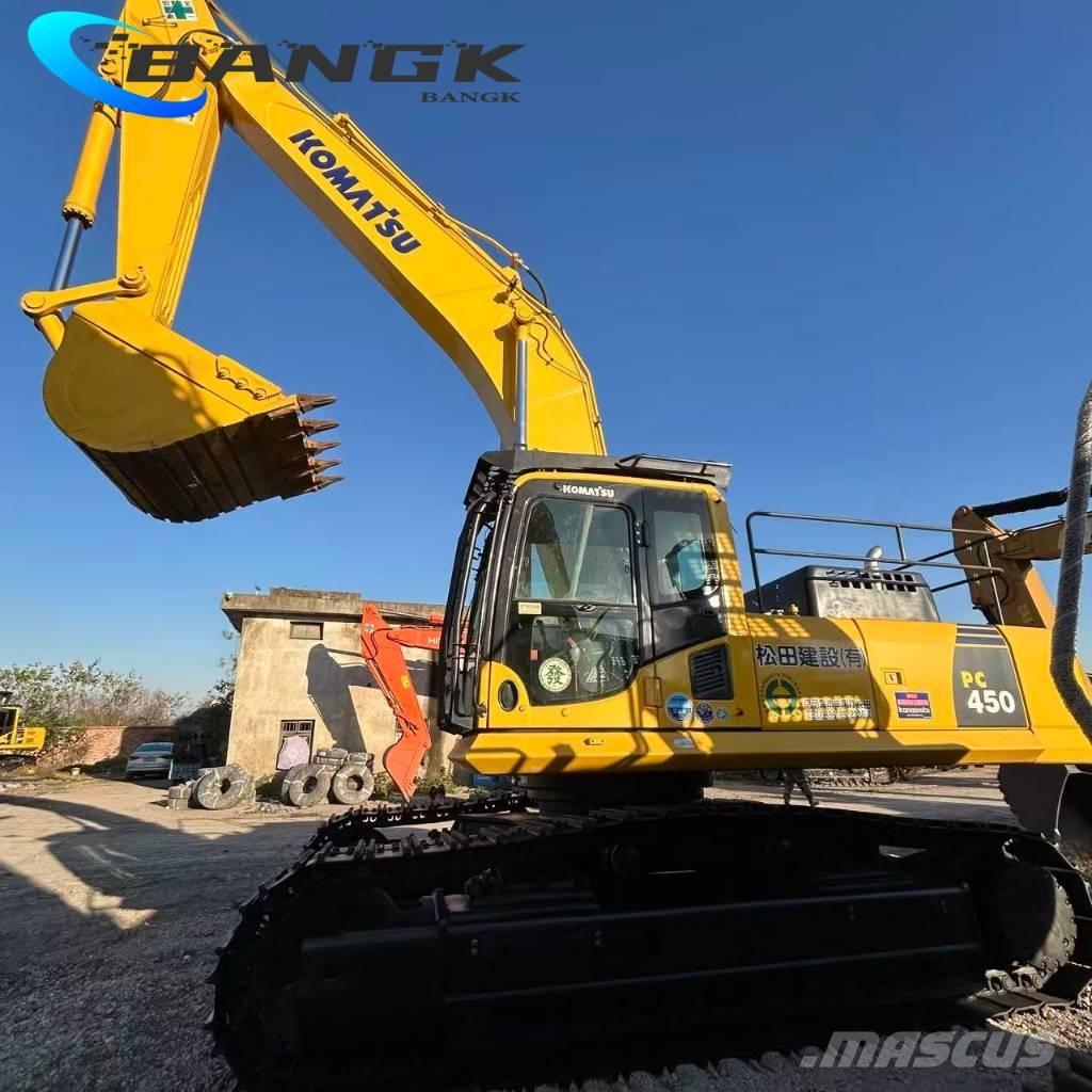 Komatsu pc450 حفارات زحافة