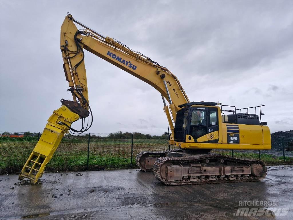 Komatsu PC 490 - 10 حفارات هدم