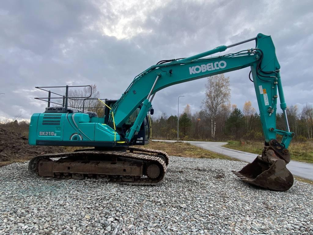 Kobelco SK 210 LC-10 حفارات زحافة