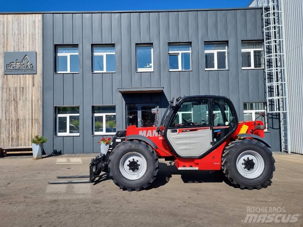 Manitou MT 733 معدات مناولة لأغراض الزراعة