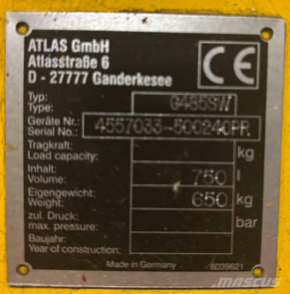 Atlas T620 Kantelbak دلاء