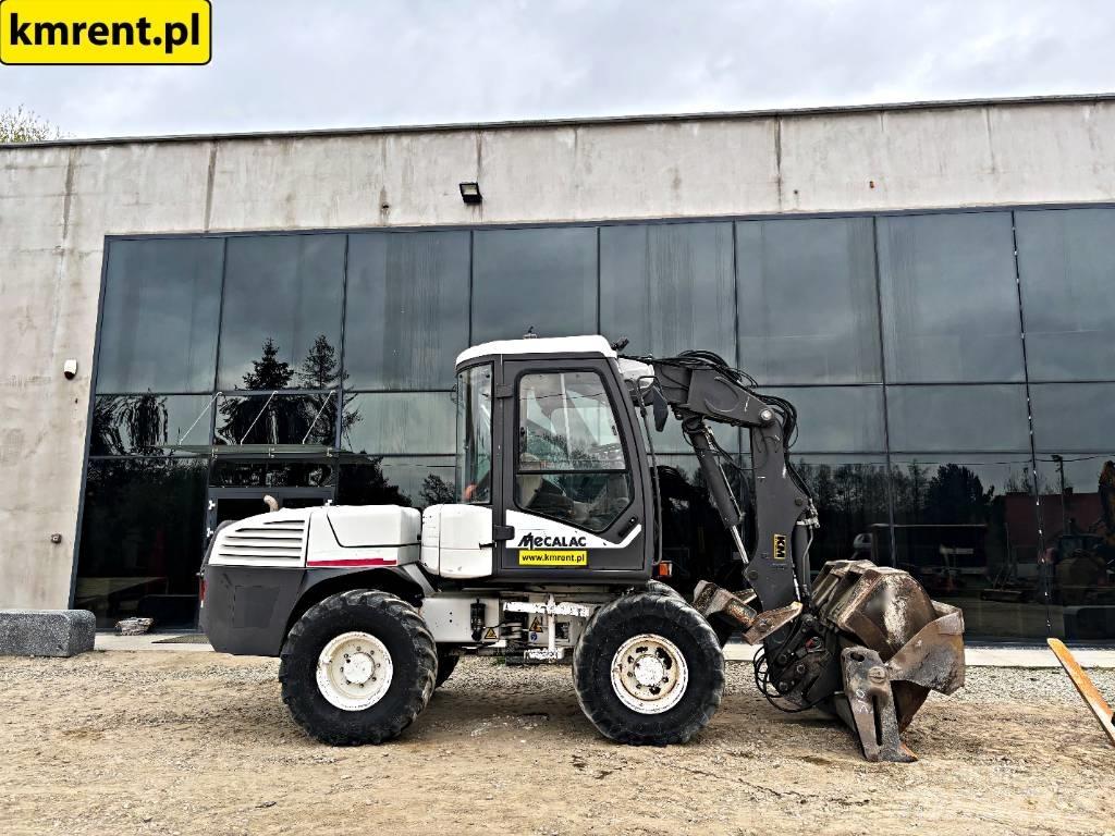 Mecalac 12 MTX لوادر ذات جرافات عكسية
