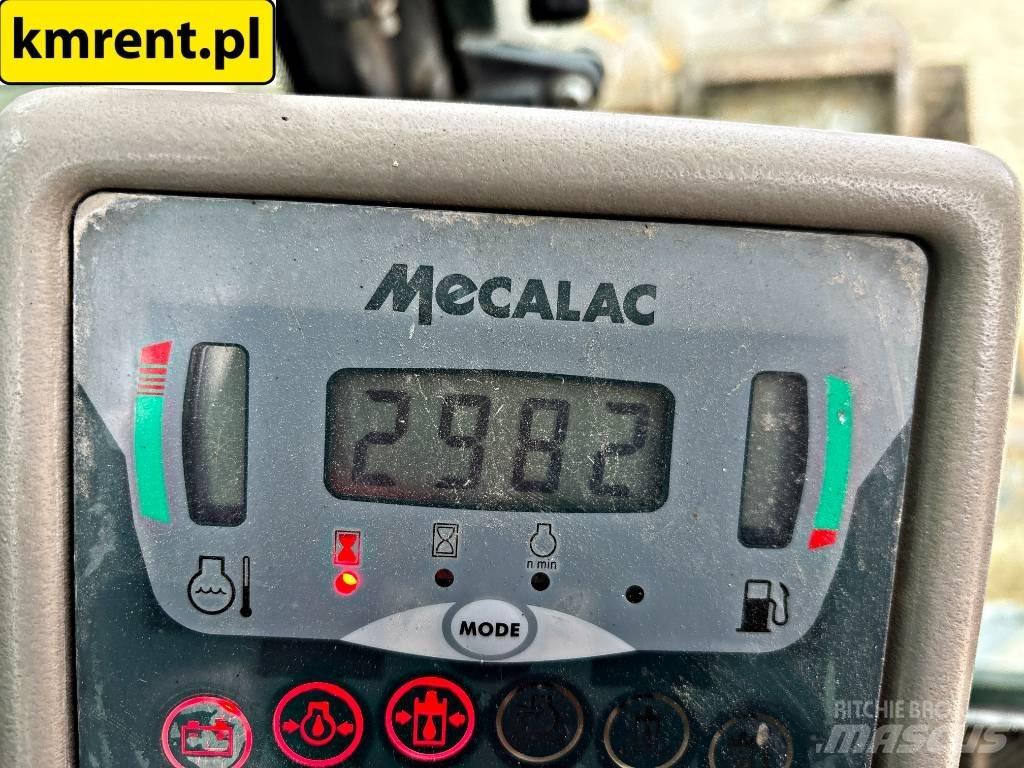 Mecalac 12 MTX لوادر ذات جرافات عكسية