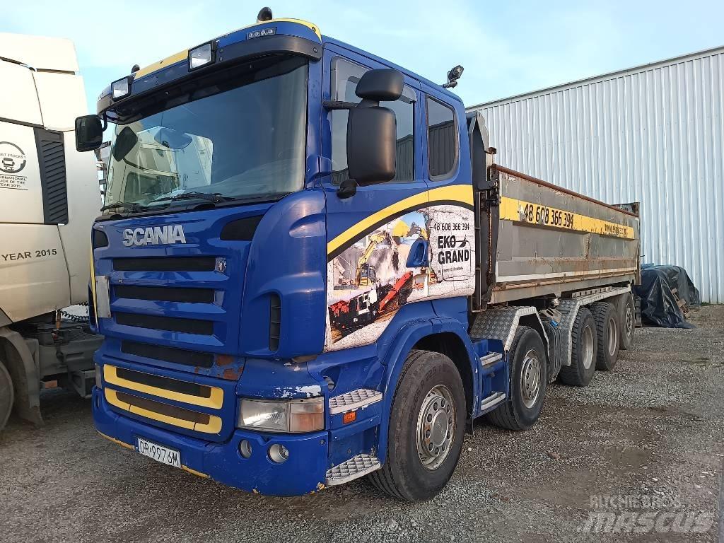 Scania R420 10x4 شاحنات قلابة