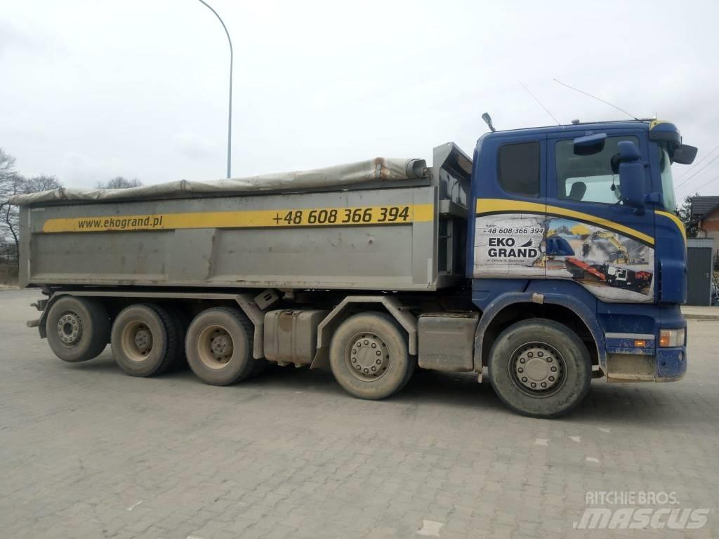 Scania R420 10x4 شاحنات قلابة