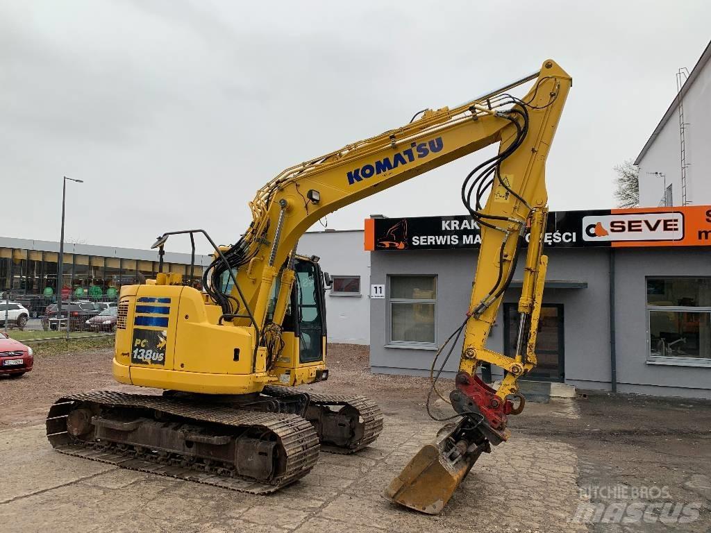 Komatsu PC 138 US-10 حفارات زحافة