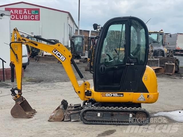 JCB 8018 حفارات صغيرة أقل من 7 طن (حفارات صغيرة)