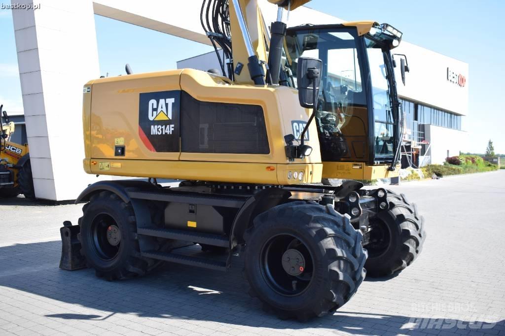CAT M314F حفارات بعجل
