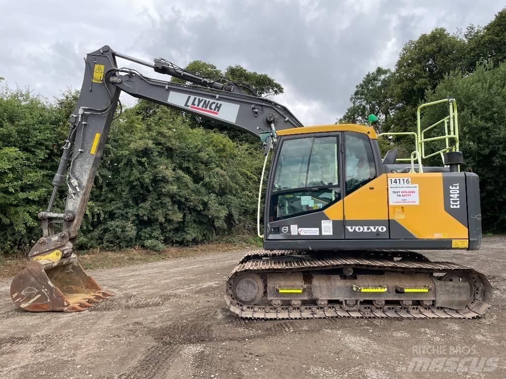 Volvo EC 140 EL حفارات زحافة