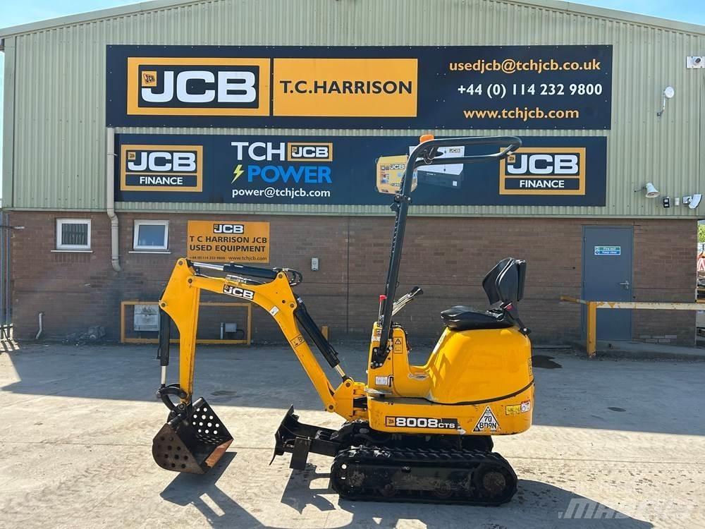 JCB MICRO 8008 حفارات صغيرة أقل من 7 طن (حفارات صغيرة)