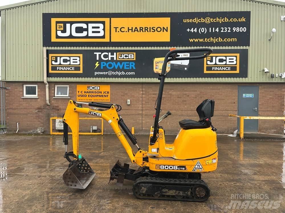JCB MICRO 8008 حفارات صغيرة أقل من 7 طن (حفارات صغيرة)