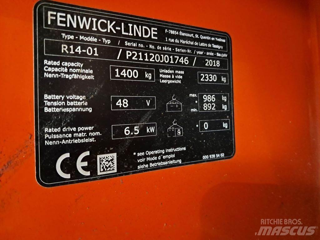 Linde R14-01 شاحنة مناولة
