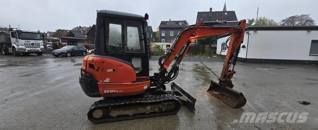 Kubota KX 101-3 a3 حفارات صغيرة أقل من 7 طن (حفارات صغيرة)