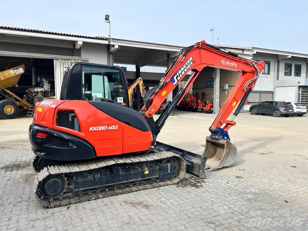 Kubota KX 80-4 حفارات وسط 7 طن - 12 طن