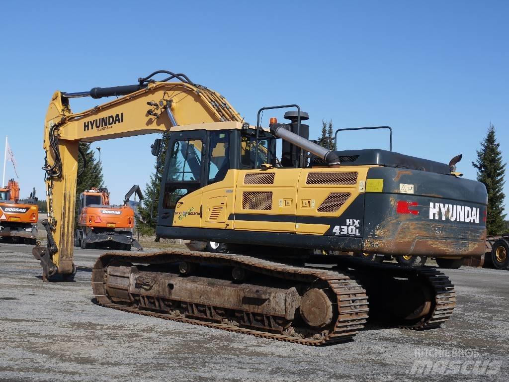 Hyundai HX 430 L حفارات زحافة