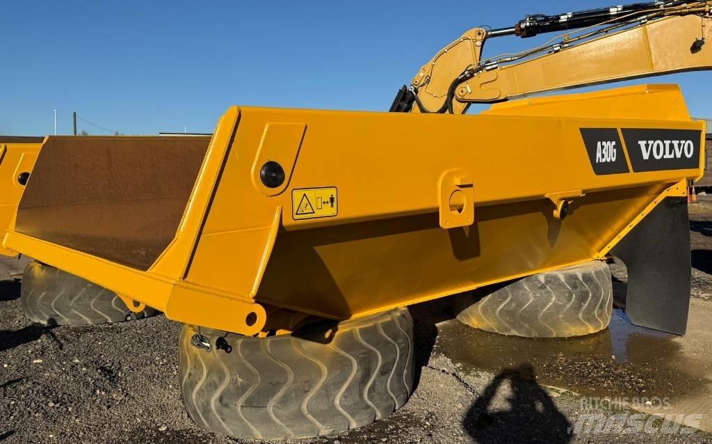 Volvo A 30 G الشاسيه والتعليق