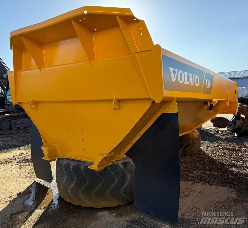 Volvo A 30 G الشاسيه والتعليق