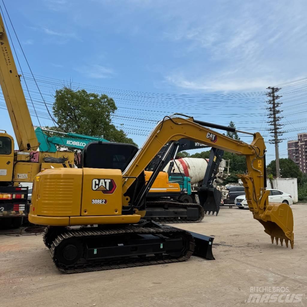 CAT 308 E 2 CR حفارات وسط 7 طن - 12 طن