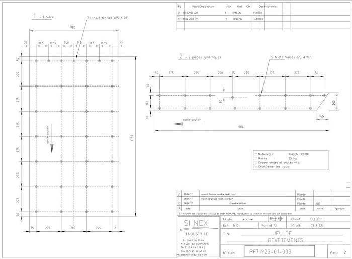  Sinex EXTRACTEUR غرابيل