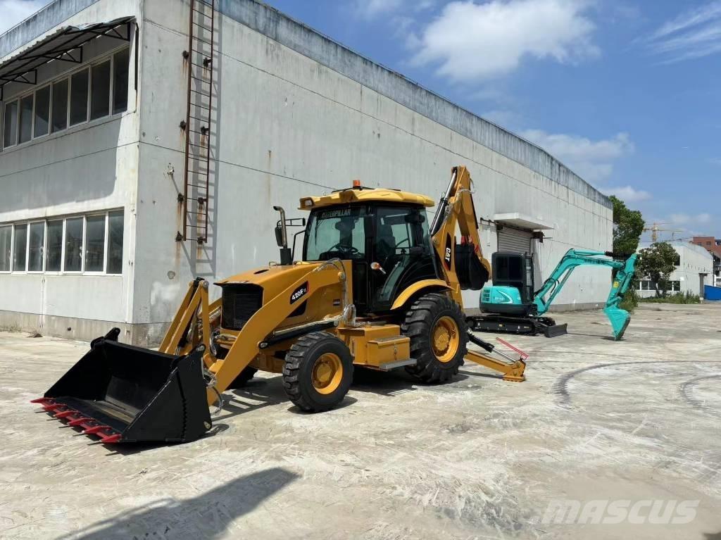 CAT 420 F لوادر ذات جرافات عكسية