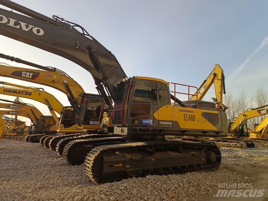 Volvo EC 480 D L حفارات زحافة