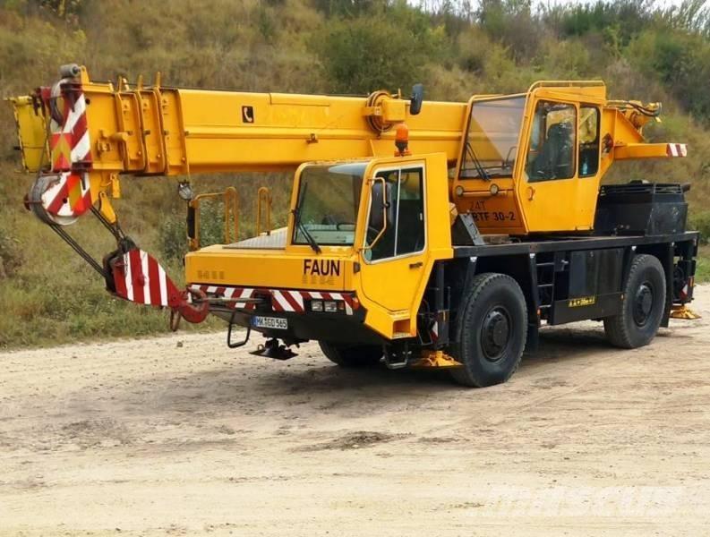 Faun RTF 30-2 رافعات صالحة لكل أنواع الطرق