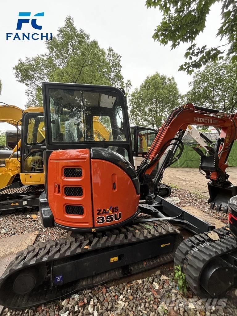 Hitachi 35U حفارات زحافة