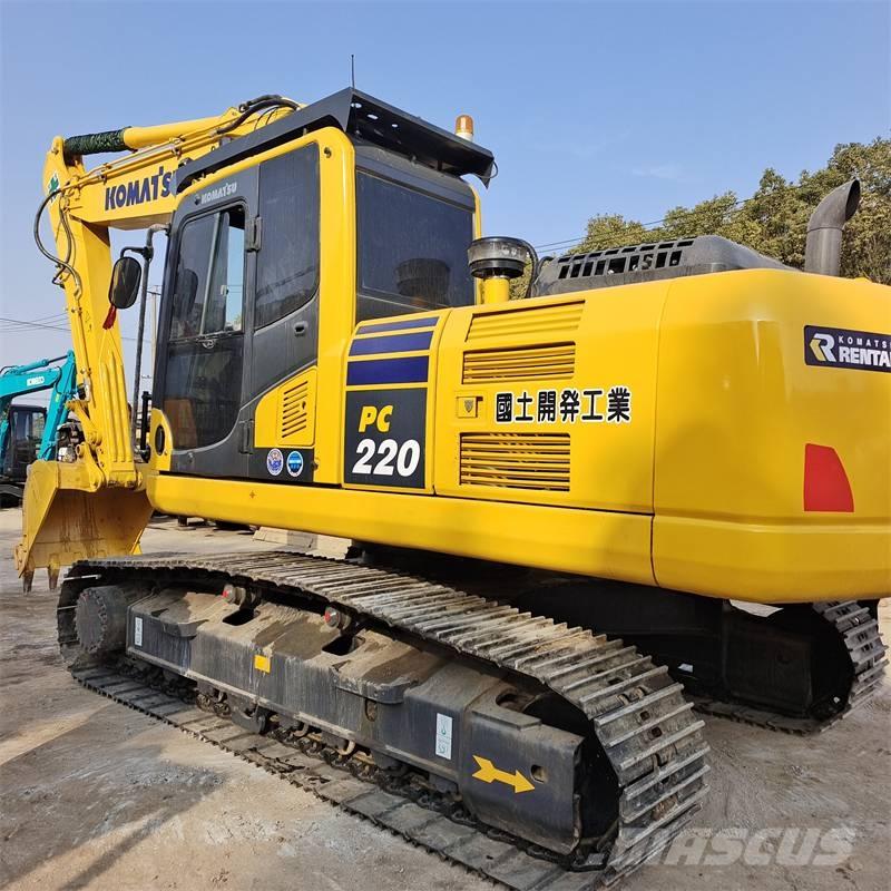 Komatsu PC 220-7 حفارات زحافة