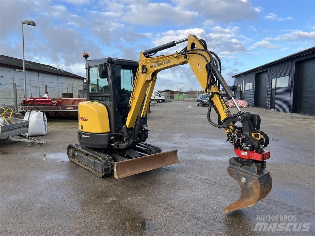 New Holland E 26 C حفارات صغيرة أقل من 7 طن (حفارات صغيرة)