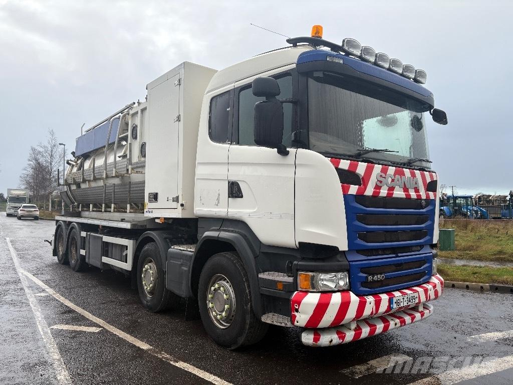 Scania R 450 شاحنات مزدوجة / خلخلة