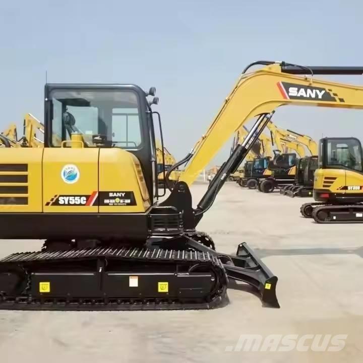 Sany SY 55 C حفارات صغيرة أقل من 7 طن (حفارات صغيرة)
