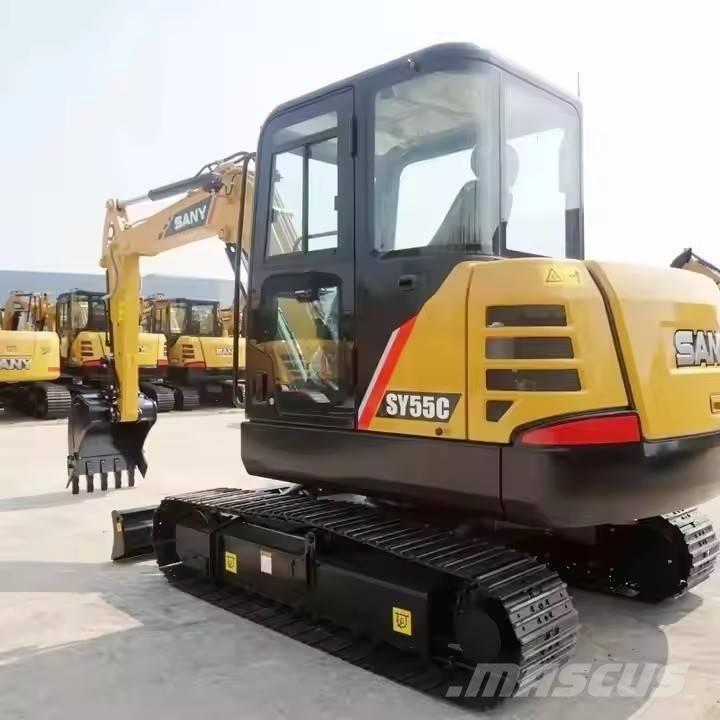 Sany SY 55 C حفارات صغيرة أقل من 7 طن (حفارات صغيرة)