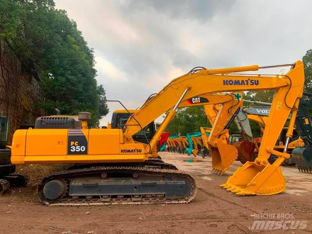 Komatsu PC 350-7 حفارات زحافة