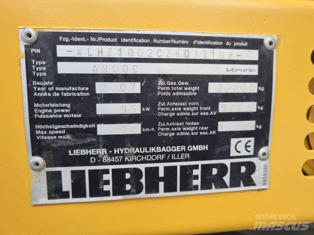 Liebherr A 900 C حفارات بعجل